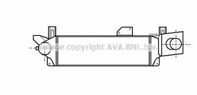AVA QUALITY COOLING fd4188 -  Интеркулер